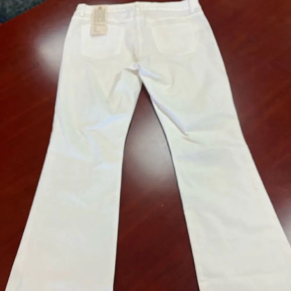 Talbots Signature Boot Twill Pants sz 14P NWT